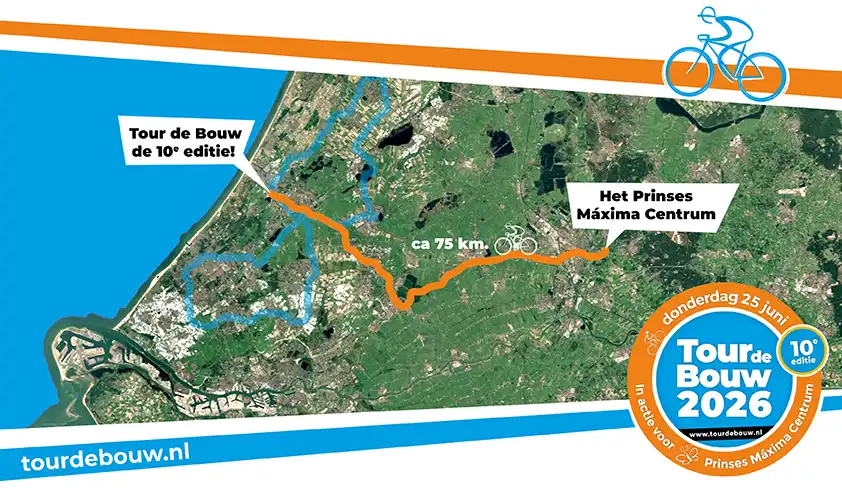 Fietsen van het Máxima naar Tour de Bouw Avond Etappe