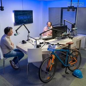 Tour de Bouw op de radio bij CENTRAAL+