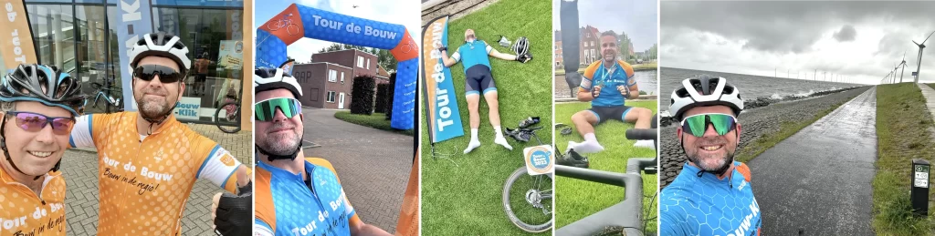 Tour de Bouw Maarten Holkers collage