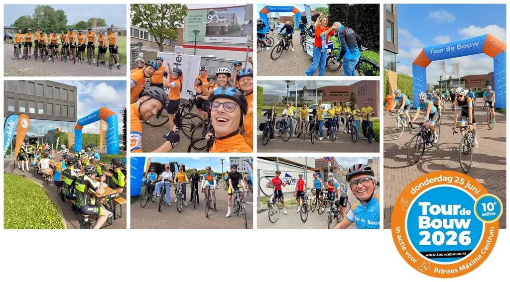 Tour de Bouw 2026 - 10e editie - Doe mee!